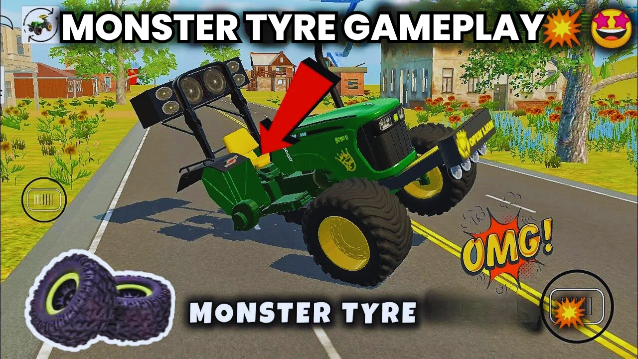 Monster Tyre Gameplay